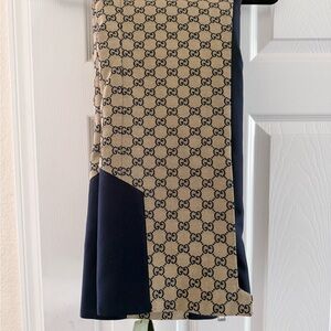 Gucci Ski Pants Beige and Navy NWT